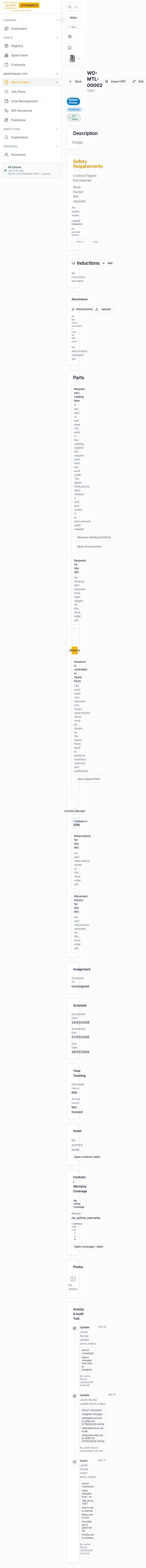 Mobile field app